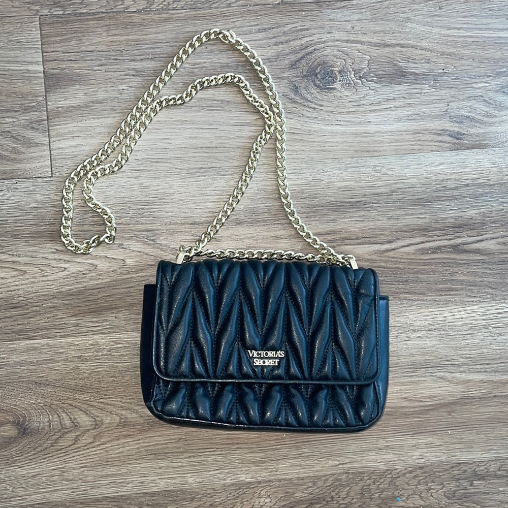 Black Victoria Secret Crossbody Bag